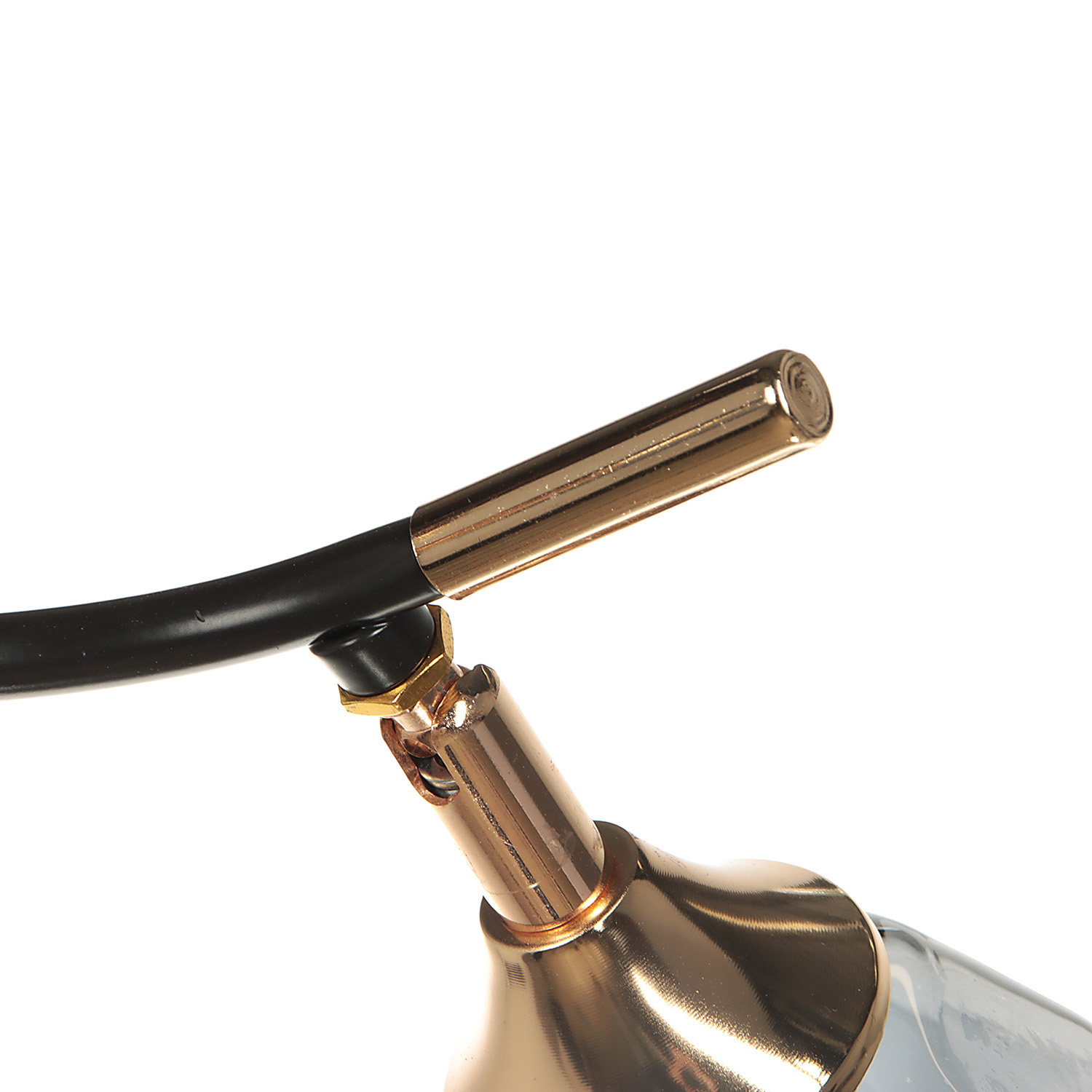 Люстра N4202/2 COFFEE+FGD 2*40W E27 (L=600; w-600; h-230) VERNER LIGHTING *1