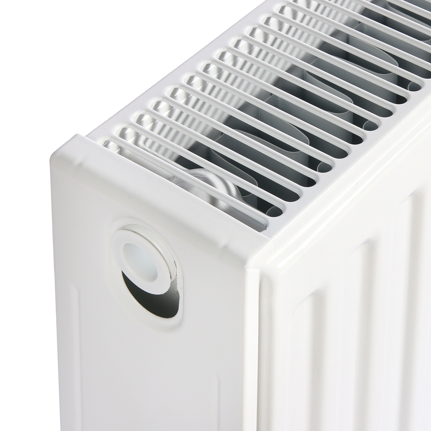 Радиатор стальной 22 панели Oasis, 449 мм, 1367 Вт, белый