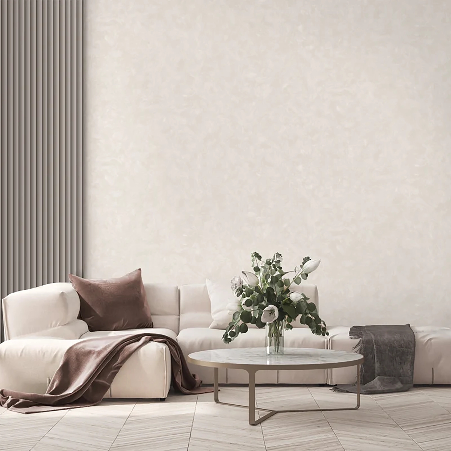 Обои флиз "WallSecret Comfort" Blanche фон 8936-13 10*1,06м *6