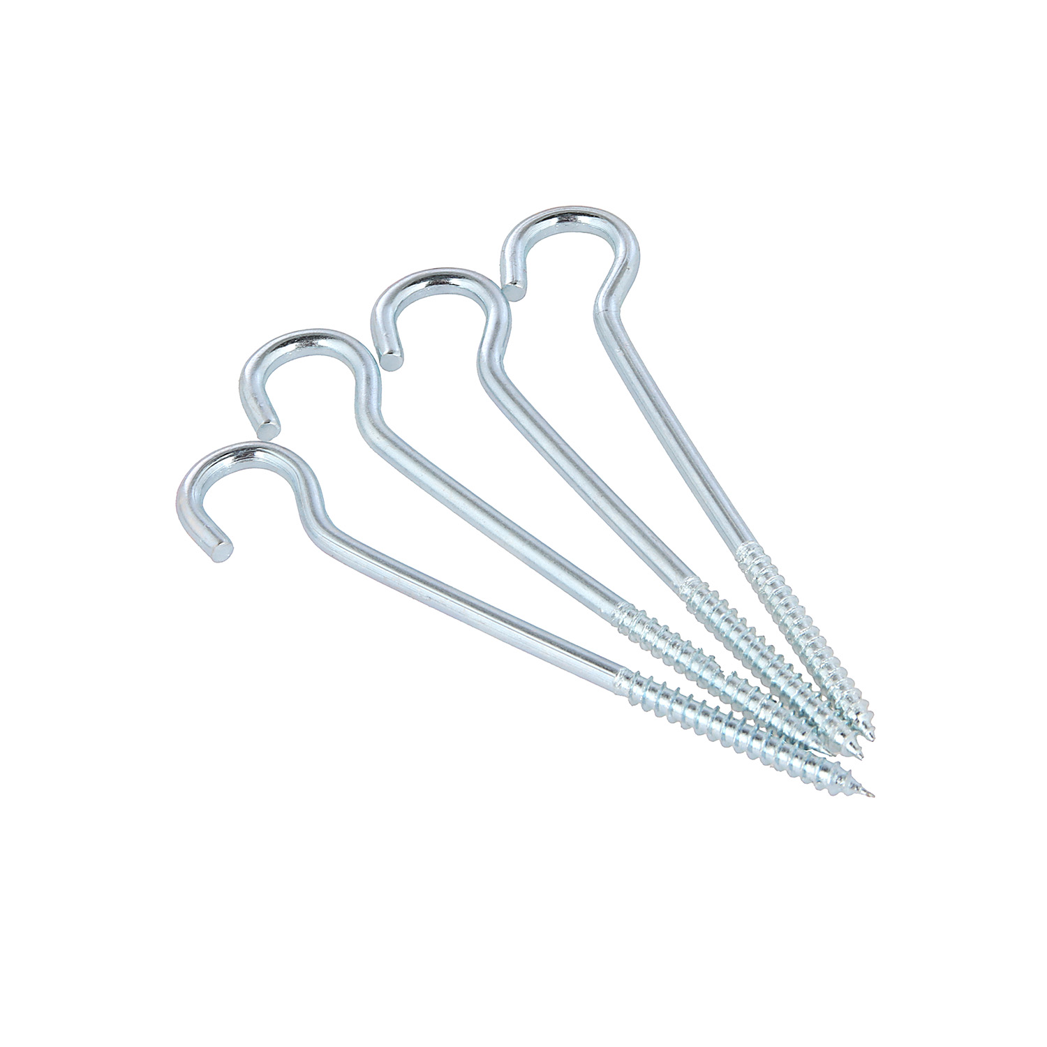 Шуруп "полукольцо" BROZEX 4*70 оцинков. (4шт) *10/100