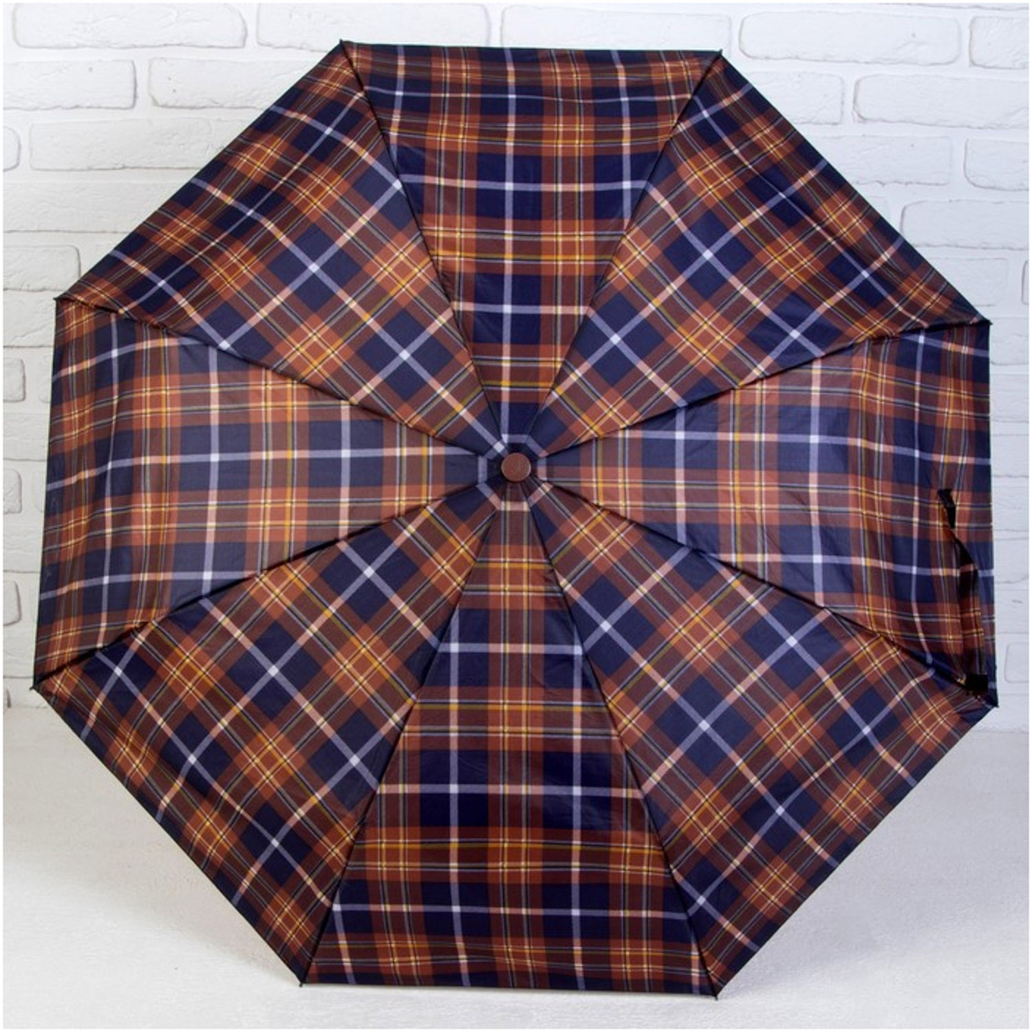 Зонт жен авт R48 3сл 8спиц клетка МИКС 235 RN 4881171