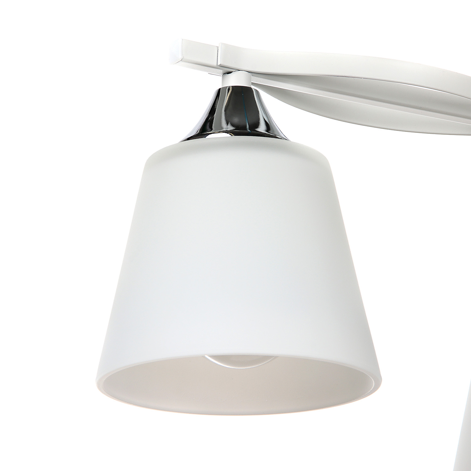 Люстра N6587/3 WT+CR  3*40W E27 220V (d-500; h-250)  VERNER LIGHTING *1