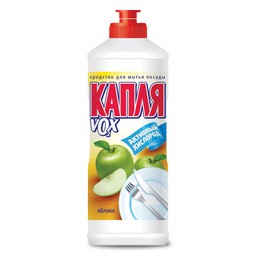Чист.ср-во д/посуды КАПЛЯ VOX 450мл Сода-эффект Яблоко (арт.9081,9130) (Самара) *15 Чист.ср-во д/посуды КАПЛЯ VOX 450мл Сода-эффект Яблоко (арт.9081,9130) (Самара) *15