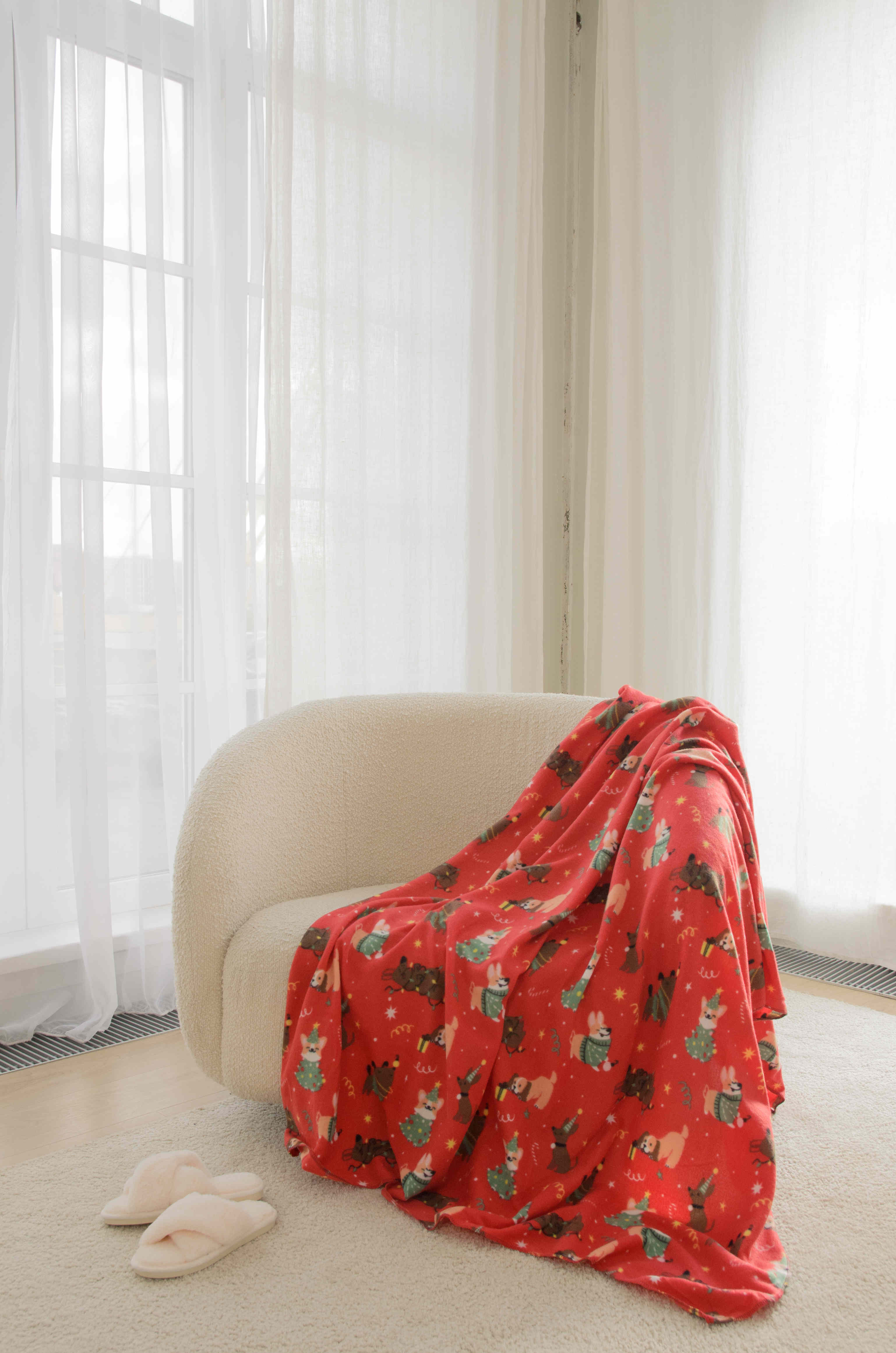 Плед флисовый 130*170см Dog party *5 Плед флисовый 130*170см Dog party *5