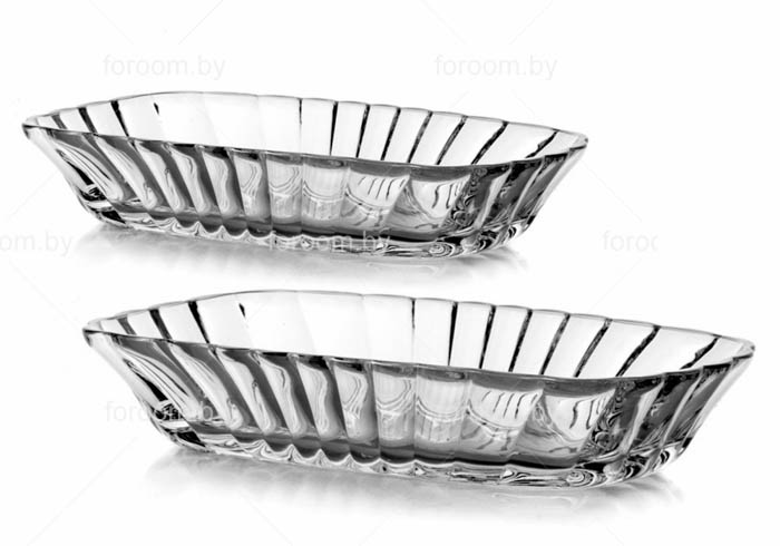 Салатник стекло "Меззе" 2шт 190*122мм 53712B (г.Бор) *1/6 Салатник стекло "Меззе" 2шт 190*122мм 53712B (г.Бор) *1/6