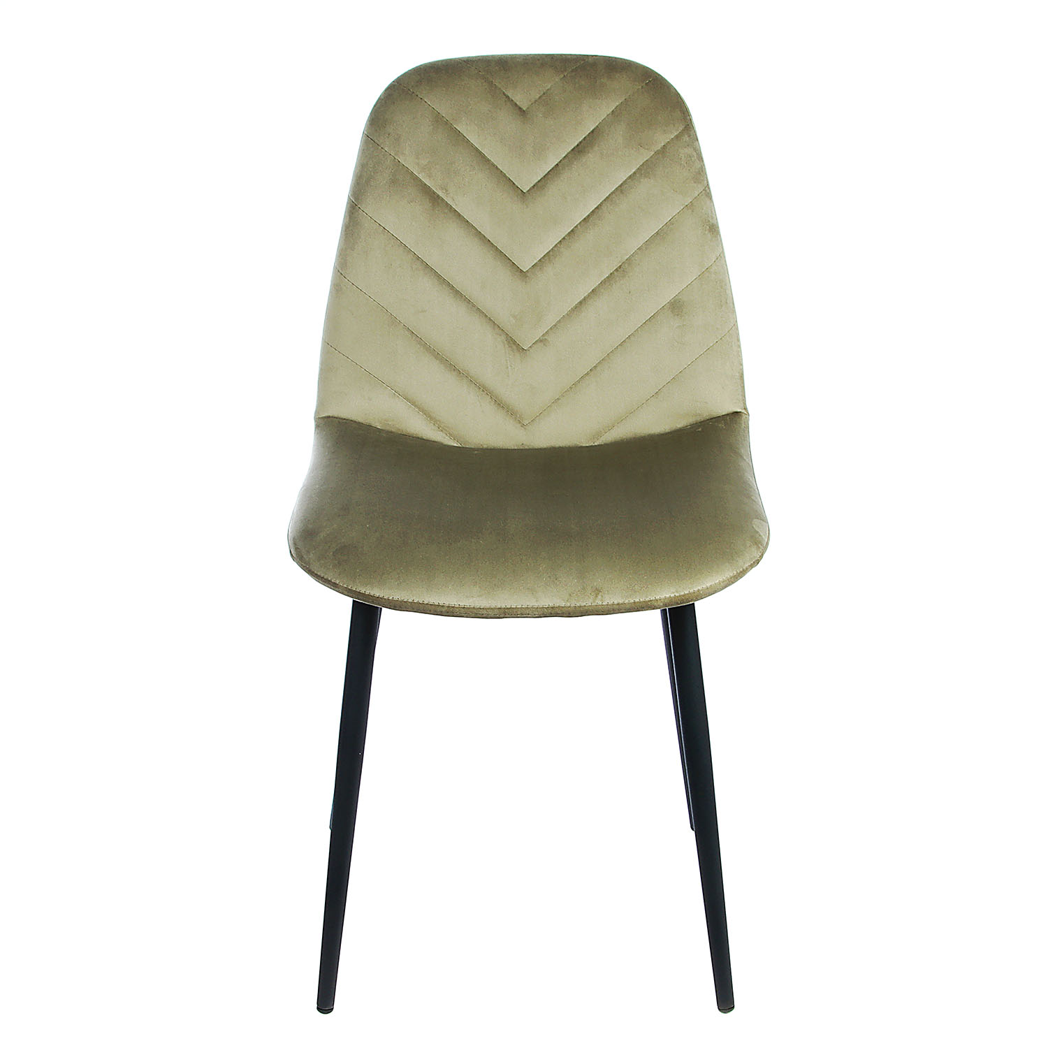 Стул FORPOST Малибу, 44х84х38 см, велюр конфетти олива, зеленый