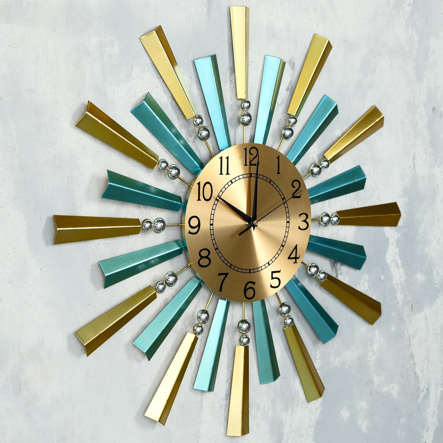 Часы настенные, серия: Ажур, "Лютин", d-60 см, циферблат 22 см  5373655