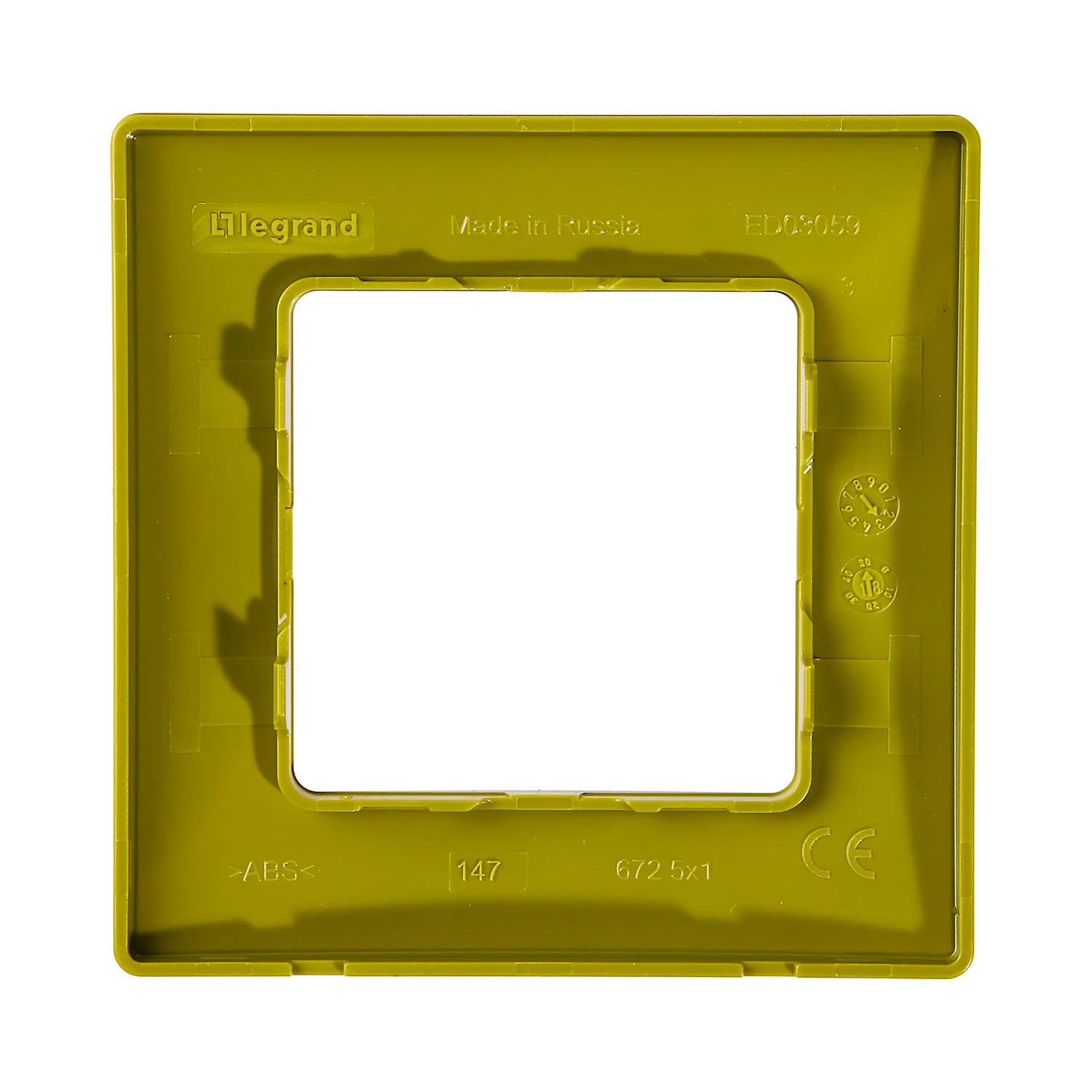 яяяРамка "Etika" 1-м. зел. Leg 672541  *1