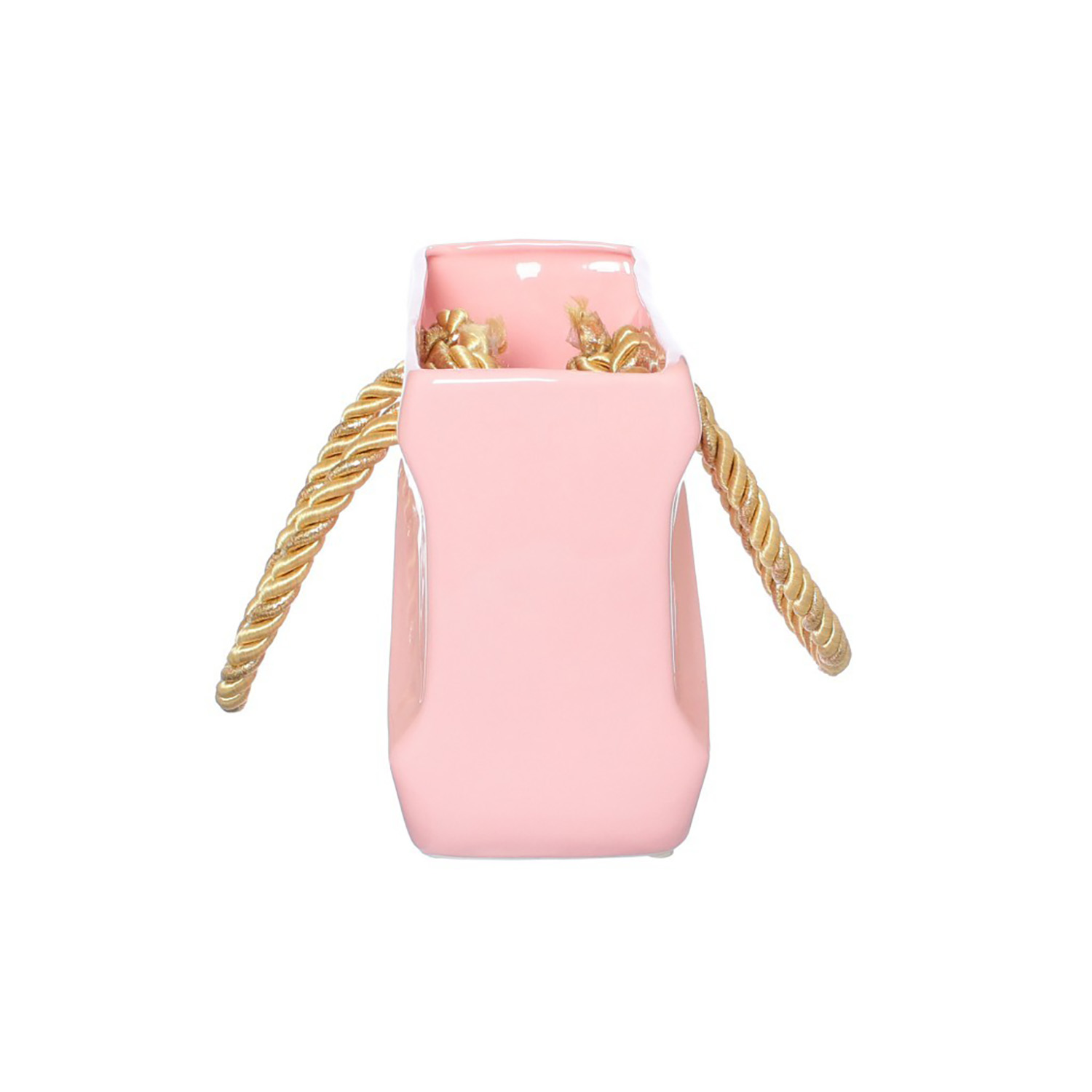 Конфетница "Кантри", розовая, ручки микс, керамика, 16 см 4932690 Конфетница "Кантри", розовая, ручки микс, керамика, 16 см 4932690