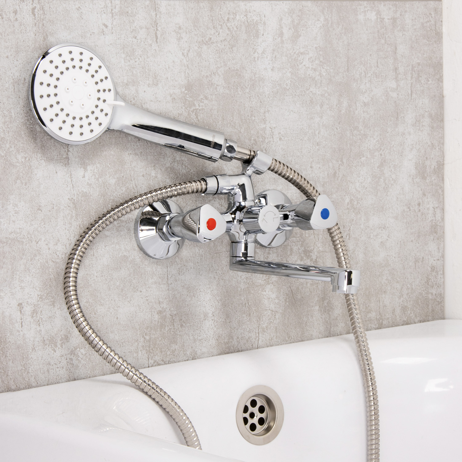 Смеситель для ванны с длинным изливом Milardo Tring TRISBL2M10 *1