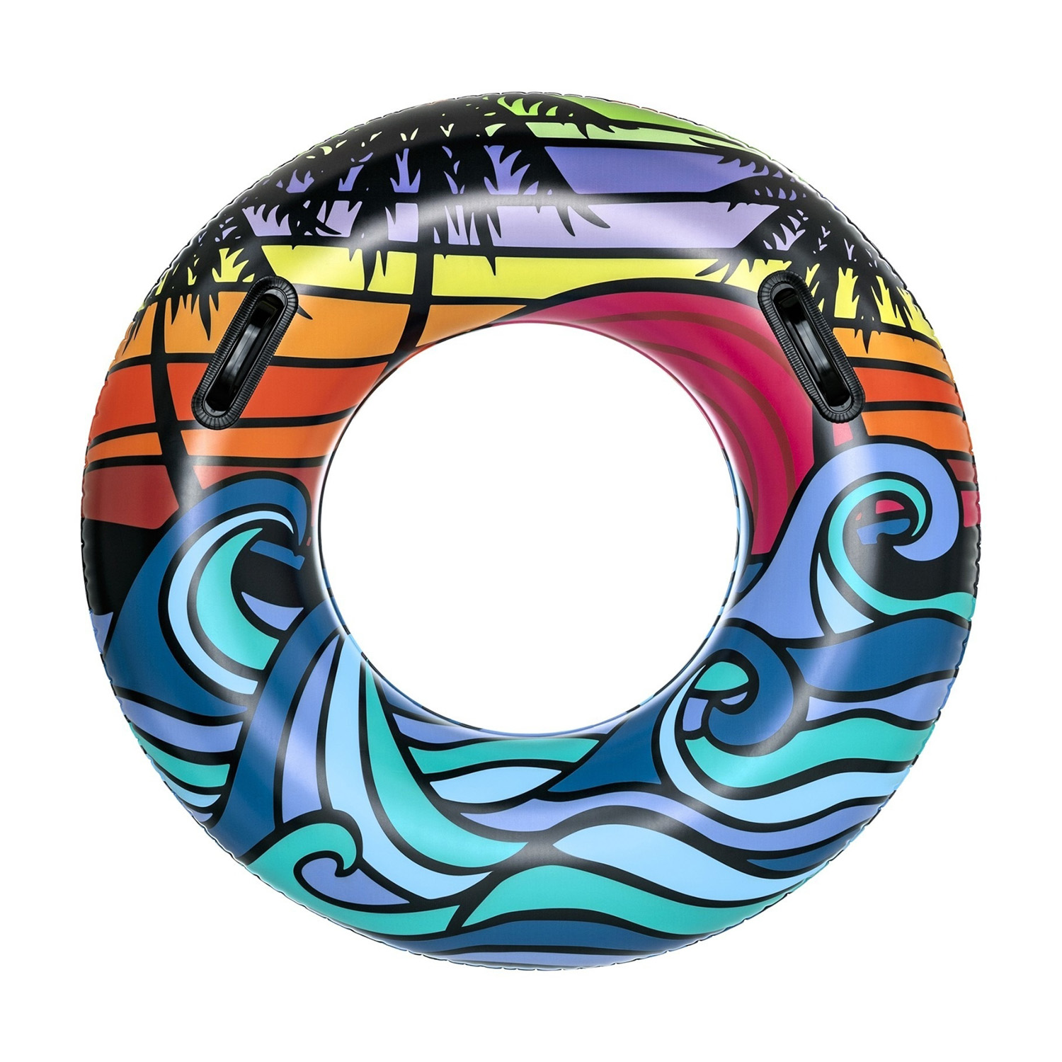 Круг для плавания 91 см 36350, микс   9298651