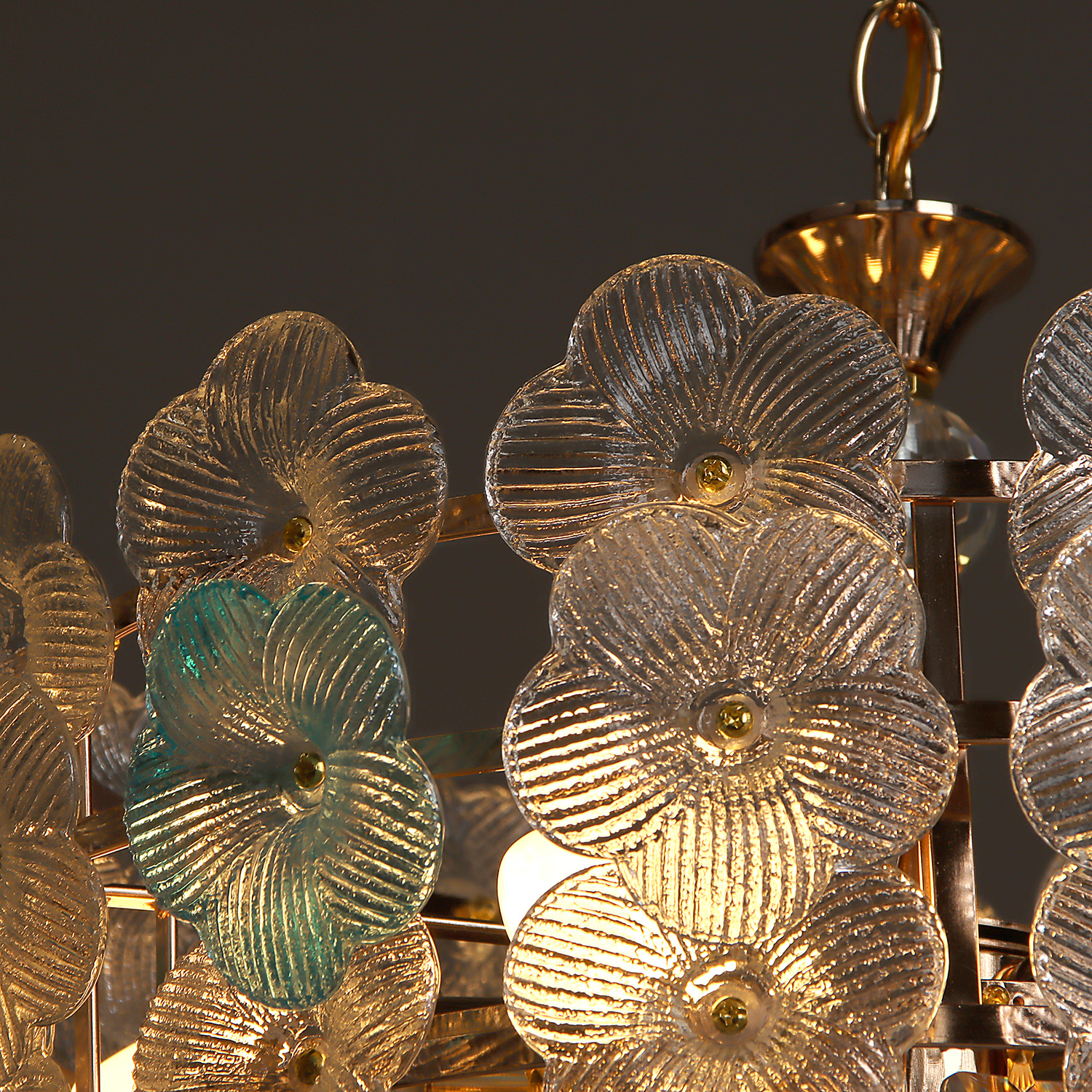 Светильник потолочный E2560/6 FGD 6*40W E27 220V (d-420; h-600)  VERNER LIGHTING *1