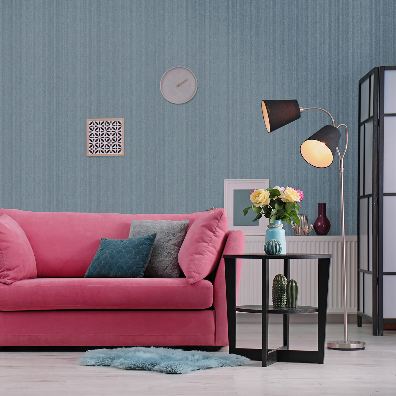 Обои флиз Elysium Букле (сер.-син.) Е82632 1,06*10м  *1/4