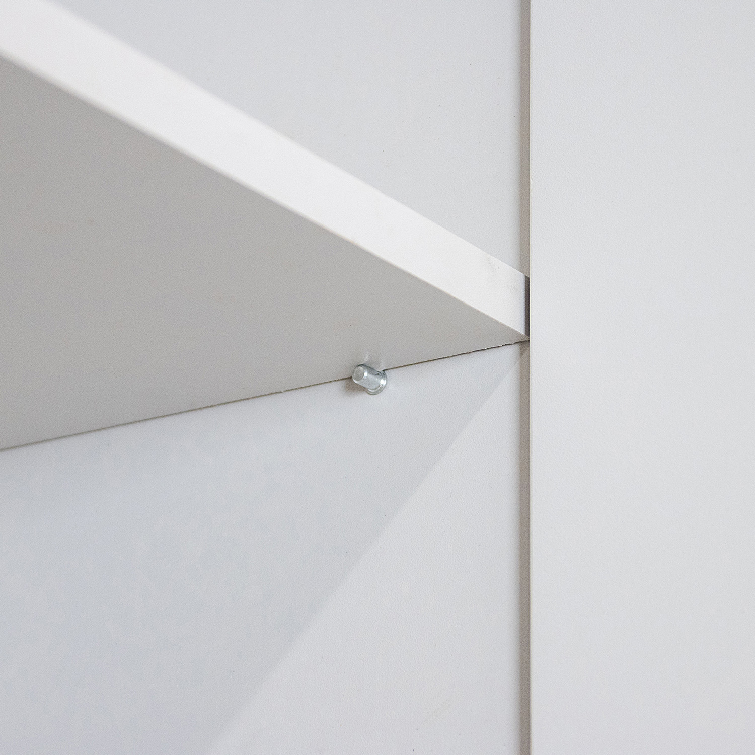 Шкаф навесной 600х676х290 мм BROZEX-WOOD Серый лед, с двумя дверцами, серый / графит