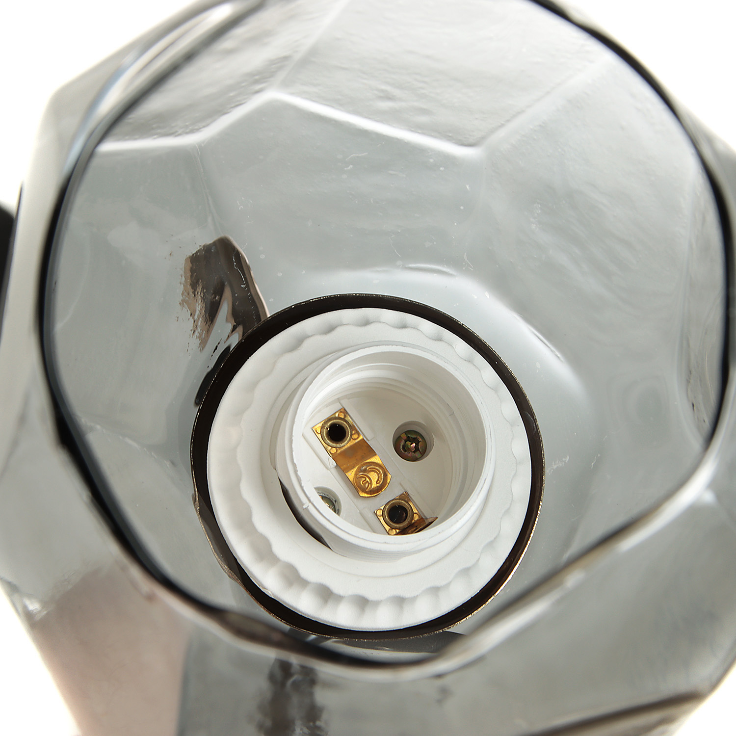 Люстра N4202/2 COFFEE+FGD 2*40W E27 (L=600; w-600; h-230) VERNER LIGHTING *1