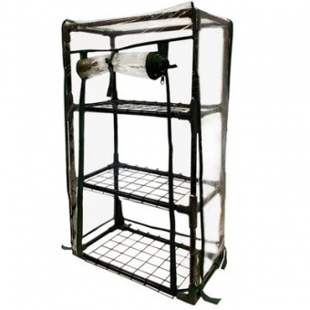 Парник Урожайная сотка 0.46х0.8 м, 3 полки, чехол-укрытие 150 мкм Парник Урожайная сотка 0.46х0.8 м, 3 полки, чехол-укрытие 150 мкм