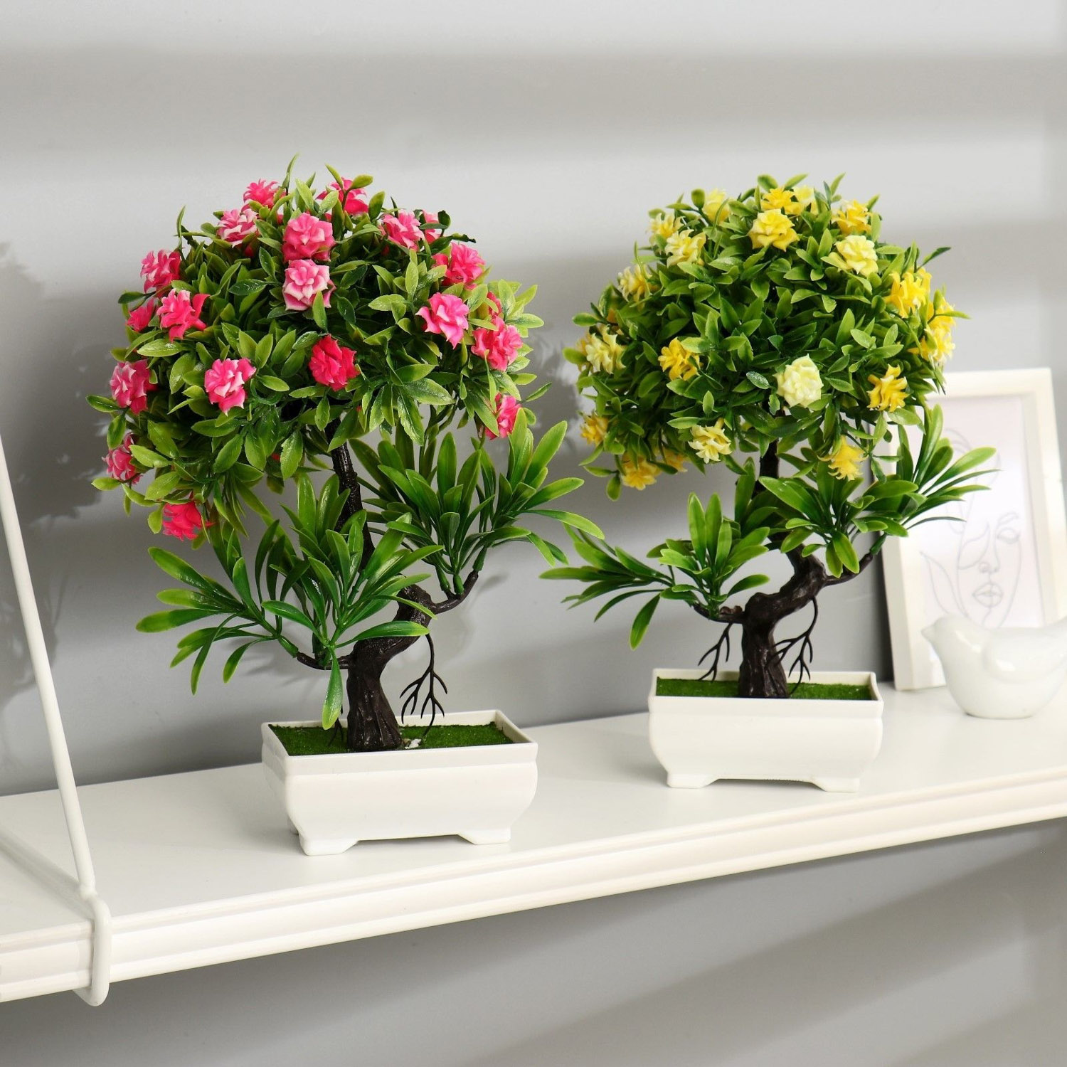 Бонсай "Деревце с мелкими цветами" 10*25 см микс  4142814