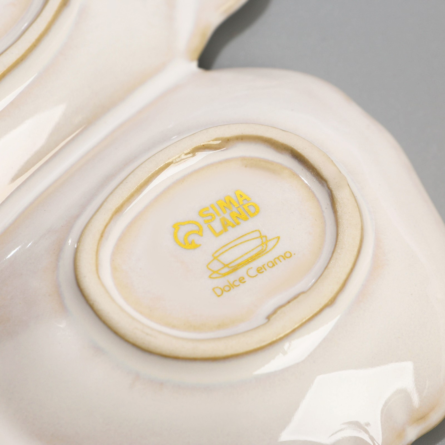 яяяМенажница "Белая раковина", 12 х 20 см  7337007