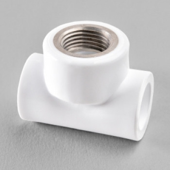 Тройник комбинированный PPRC внутр. резьба Ø 25х1/2"х25 *10/50