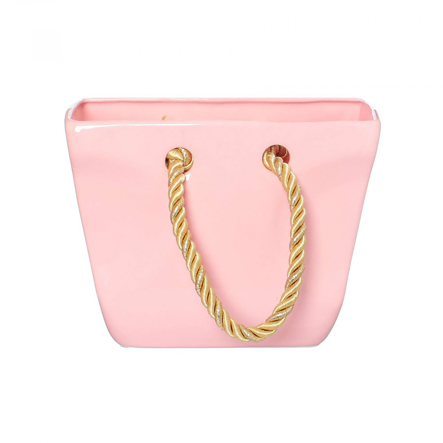 Конфетница "Кантри", розовая, ручки микс, керамика, 16 см 4932690 Конфетница "Кантри", розовая, ручки микс, керамика, 16 см 4932690