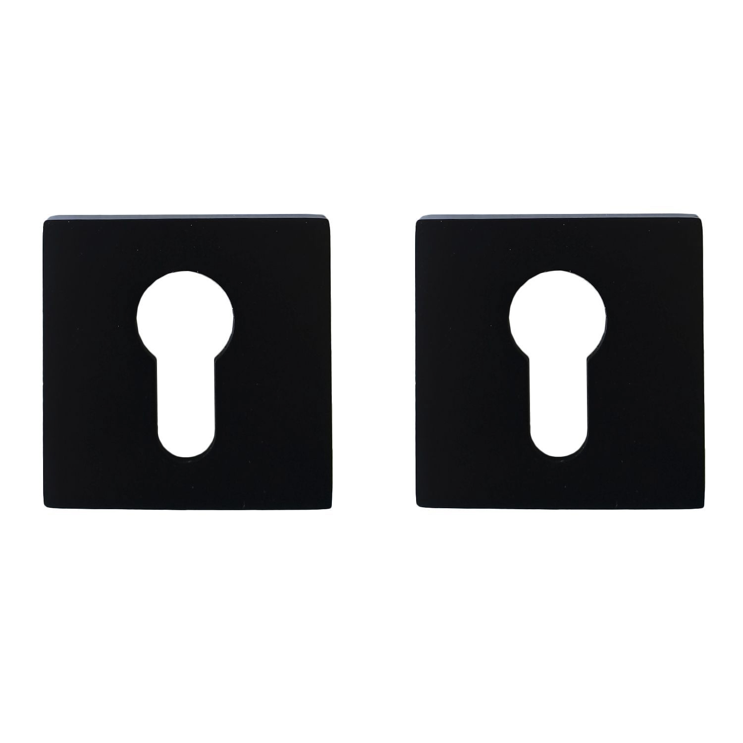 Накладка п/цилиндр НИКЕЛЬ черный AYE11 квадрат 03 /204911 TRODOS *1/96