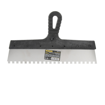 Шпатель малярный зубчат. 350мм зуб 8*8 "Korvus" (арт.1205114) *1/24