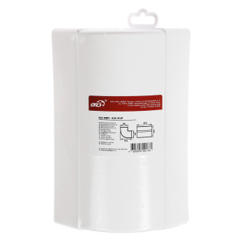 Колено плоское вертикальное 60х204мм 620КВП *1