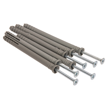 Дюбель с шурупом BROZEX 6,0*80 ВЕДРО (100шт) *6