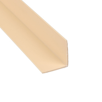 Уголок отделочный ПВХ 20*20 слоновая кость 2,7м РСП *50
