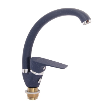 Смеситель для кухни Potato P59222-14 высокий излив (темно-синий) *1/10 Смеситель для кухни Potato P59222-14 высокий излив (темно-синий) *1/10