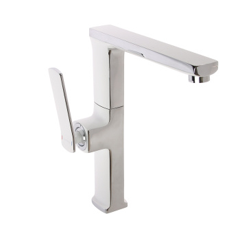 Смеситель для кухни Hans Fetter HF4302CW, высокий излив, рычажный