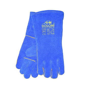 Краги сварщика спилковые синие (4508) LADONI  *1/12/72