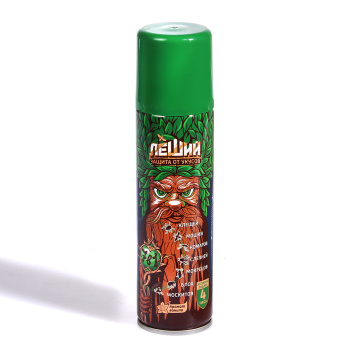 Аэрозоль 7в1 комплексная защита от кровососущих насекомых и клещей 150мл Леший (393501) Сибиар *24 Аэрозоль 7в1 комплексная защита от кровососущих насекомых и клещей 150мл Леший (393501) Сибиар *24