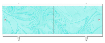 Экран под ванну "Ультра легкий" Бирюзовый 1,68м *2