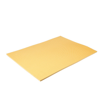 Коврик грязезащитный ЭВА TUP, 68х48 см, соты, цвет бежевый