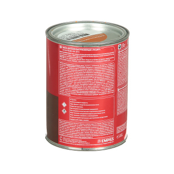 Эмаль алкидно-уретановая 0.9 кг для пола Расцвет, золотисто-коричневая, быстросохнущая