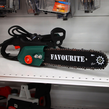 Пила цепная электрическая 1800Вт шина30,0см цепь45зв. шаг3/8" паз1,3мм GC 1812 FAVOURITE *1/4