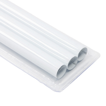 Карниз для ванной Delphinium, П-образный, 80 см, белый