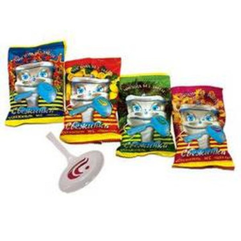 Освежитель д/унитаза WC СВЕЖИНКА Лимон с контейнером *24 Освежитель д/унитаза WC СВЕЖИНКА Лимон с контейнером *24