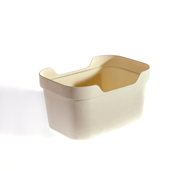 Контейнер д/хранения пластм. "Luxe" 1,9л 189х132х110мм Бежевый арт.433233407 ("Бытпласт")*1/20