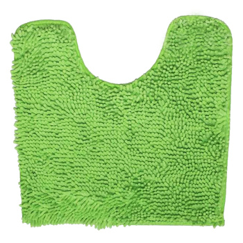 Коврик д/туалета "макароны" (50см х 50см) Салатовый *1