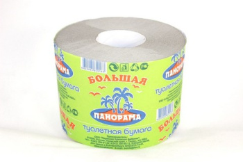 Бумага туалетная Панорама Большая со втулкой 70м.(арт.035) *32 Бумага туалетная Панорама Большая со втулкой 70м.(арт.035) *32