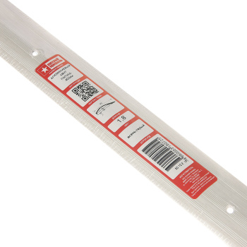 Кант 1800мм ясень серый 40мм полукруглый Русский профиль *1/10