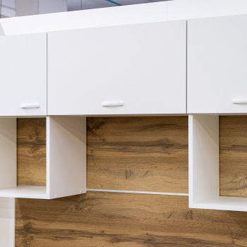 Шкаф навесной 600х338х290 мм BROZEX-WOOD Liberty, для вытяжки, с дверцей, белый Шкаф навесной 600х338х290 мм BROZEX-WOOD Liberty, для вытяжки, с дверцей, белый
