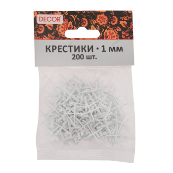 Крестик д/плитки 1,0мм (200шт) (338-0010)