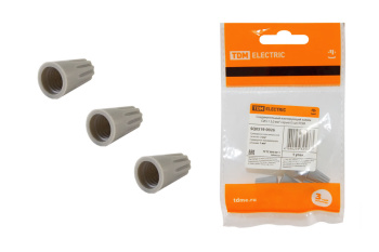 Зажим изолирующий СИЗ-1 3,0мм2 серый (5шт) TDM SQ0519-0026 *1/200