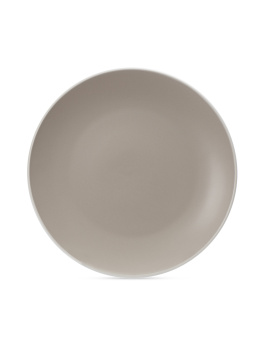 Тарелка керамич. "Fioretta" "Scandy Cappuccino" мелкая d19,3см TDP541/DMD122 "Domenik" *6/36