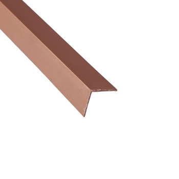 Уголок отделочный ПВХ 10*10 вишня 2,7м РСП *50