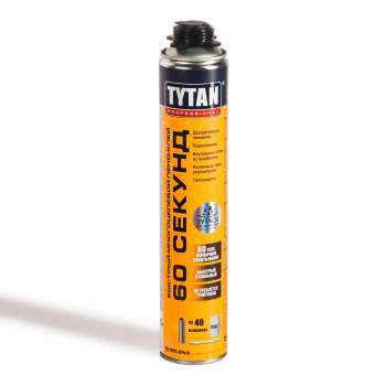 Клей-пена профессиональный 750 мл TYTAN 60 Секунд, всесезонный