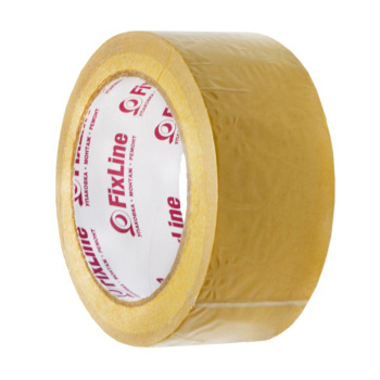 Лента клейкая двусторонняя на полипропилен. основе 48мм х25м "FixLine" *1/36 Лента клейкая двусторонняя на полипропилен. основе 48мм х25м "FixLine" *1/36